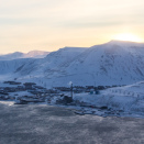 6. februar: Dronningen åpner Kunsthall Svalbard - verdens nordligste kunsthall i
Longyearbyen. Foto: Vetle Nilsen Malmberg